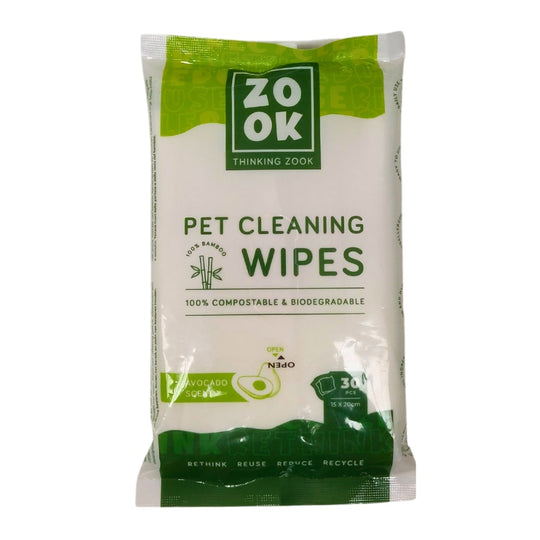 ZOOK CLEANING WIPES AVOCADO SCENT