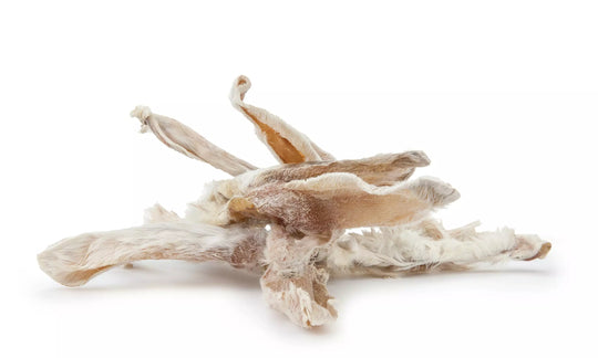 DRIED RABBIT EARS WITH HAIR 200GR