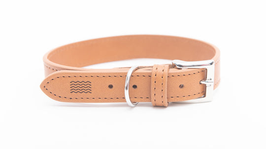 TYROL - APPLE LEATHER DOG COLLAR