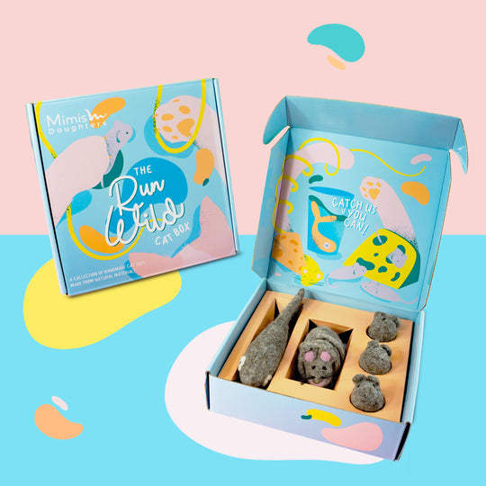 THE RUN WILD CAT TOY BOX