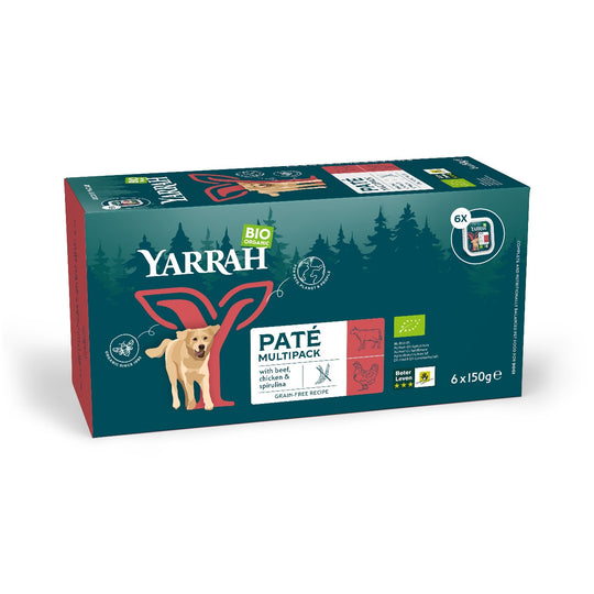 BIO BEEF DOG ALU PATE MULTIPACK