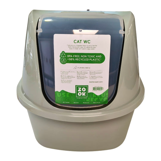 ZOOK CAT TOILET WITH RECYCLED PLASTIC