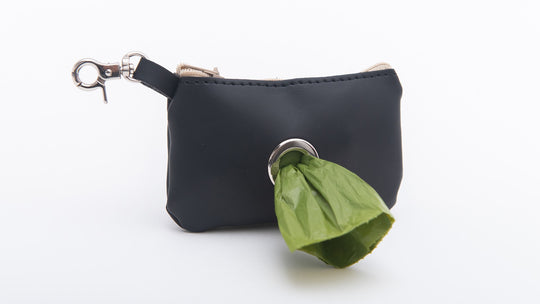 AMALFI - APPLE LEATHER POO BAG HOLDER