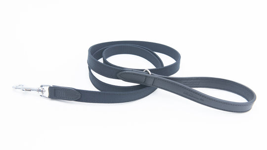SANTORINI - RECYCLED LEATHER/ECO- FABRIC DOG LEASH