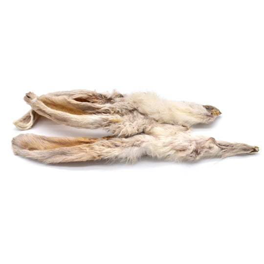 DRIED RABBIT EARS WITH HAIR