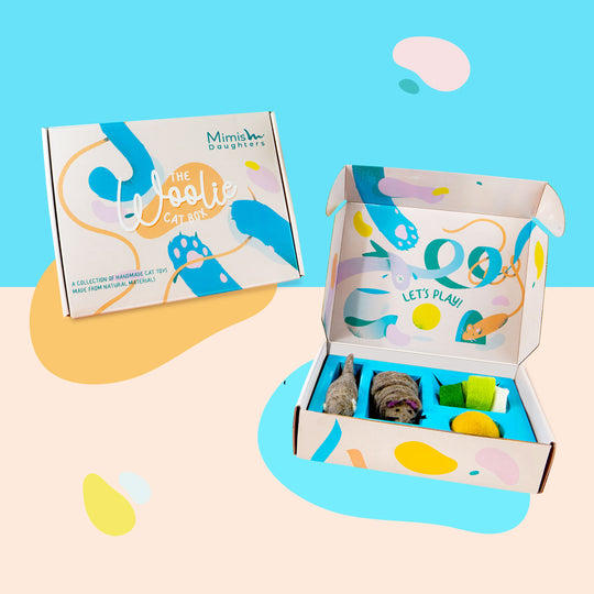 THE WOOLIE CAT TOY BOX